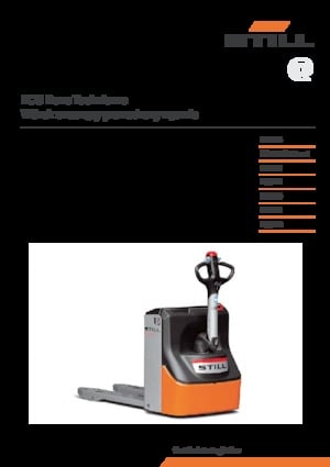 візок для ручного транспортування вантажів Still ECU 16