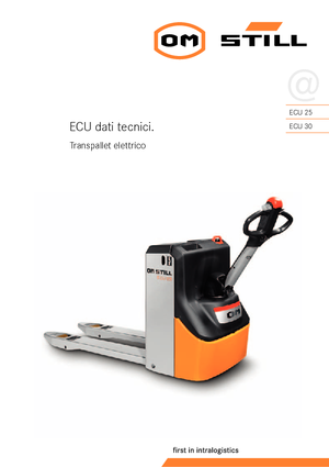 візок для ручного транспортування вантажів Still ECU 25