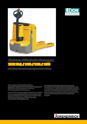 візок для ручного транспортування вантажів Jungheinrich EJE 114