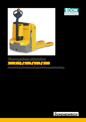 візок для ручного транспортування вантажів Jungheinrich EJE 114