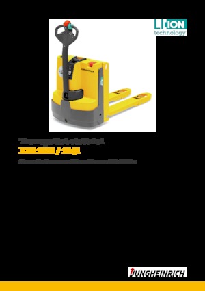 візок для ручного транспортування вантажів Jungheinrich EJE 114i