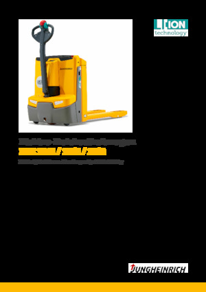 візок для ручного транспортування вантажів Jungheinrich EJE 116i