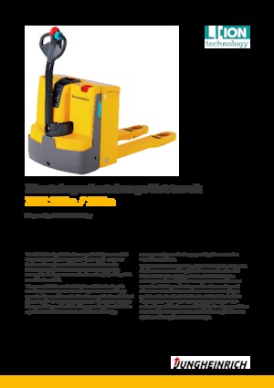 візок для ручного транспортування вантажів Jungheinrich EJE 120n