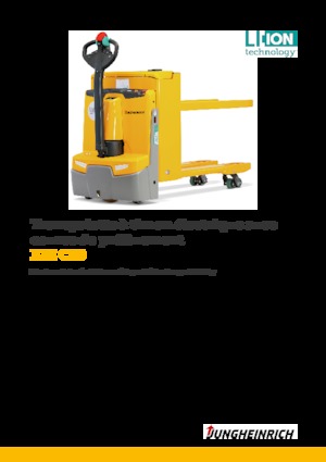 візок для ручного транспортування вантажів Jungheinrich EJE C20