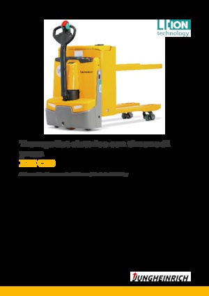 візок для ручного транспортування вантажів Jungheinrich EJE C20