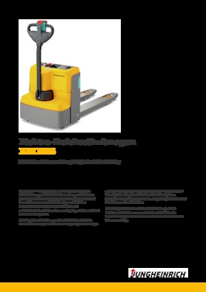 візок для ручного транспортування вантажів Jungheinrich EJE M15