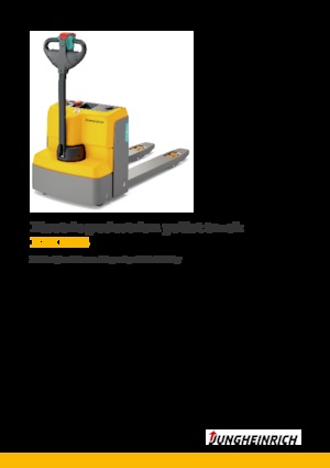 візок для ручного транспортування вантажів Jungheinrich EJE M15