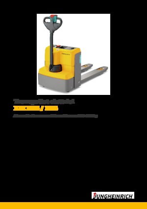 візок для ручного транспортування вантажів Jungheinrich EJE M15