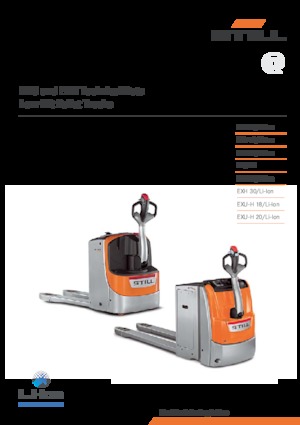 візок для ручного транспортування вантажів Still EXH 14