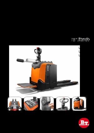 візок для ручного транспортування вантажів BT LPE 220