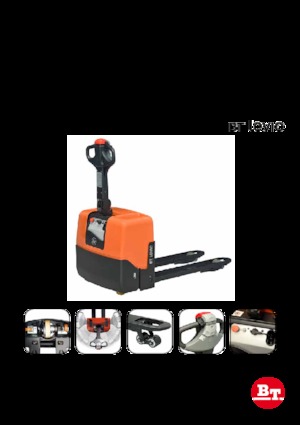 візок для ручного транспортування вантажів BT LWE 130