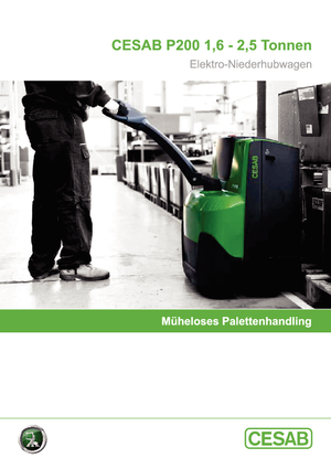 візок для ручного транспортування вантажів Cesab P 216