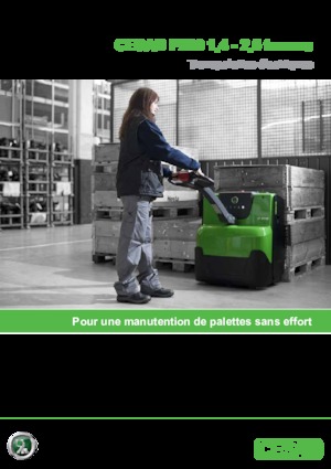 візок для ручного транспортування вантажів Cesab P 216