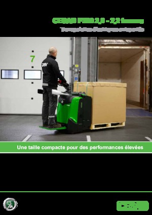 візок для ручного транспортування вантажів Cesab P 322