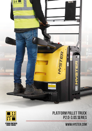 Палетні візки Stand Up Rider Platform Hyster P2.0S (BIGA) 