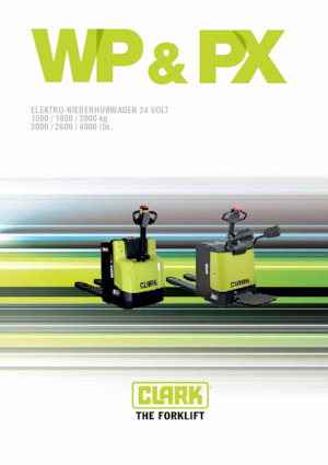 візок для ручного транспортування вантажів Clark PPFXS 20