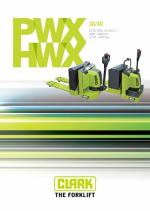 візок для ручного транспортування вантажів Clark PWX 40