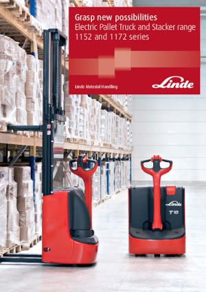 Палетні візки Stand Up Rider Platform Linde T20 ION
