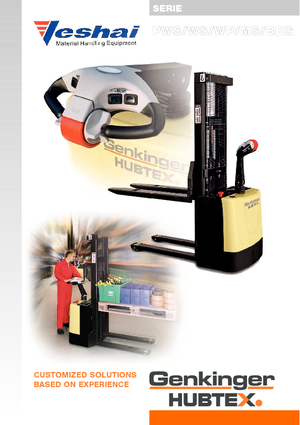 візок для ручного транспортування вантажів Genkinger VH-WS 12.5/25