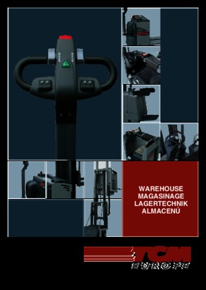 візок для ручного транспортування вантажів TCM PT 20 ac