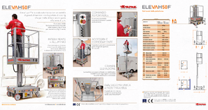 Підйомники з однією вертикальною щоглою Faraone Elevah 50 F
