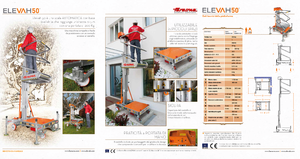 Підйомники з однією вертикальною щоглою Faraone Elevah 50