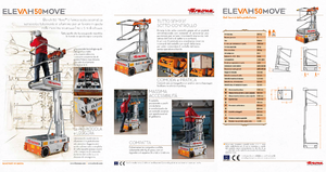 Підйомники з однією вертикальною щоглою Faraone Elevah 50 Move