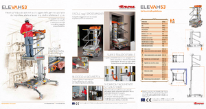 Підйомники з однією вертикальною щоглою Faraone Elevah 53