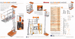 Підйомники з однією вертикальною щоглою Faraone Elevah 80 E-Move