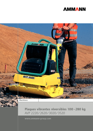 Реверсивні віброплити Ammann AVP 2220