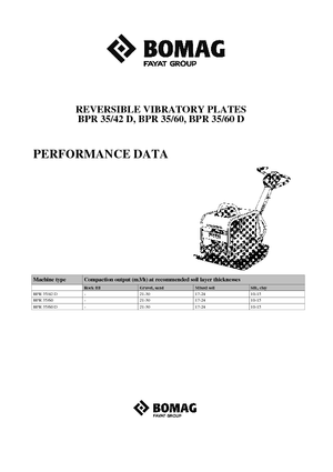 Реверсивні віброплити Bomag BPR 35/60