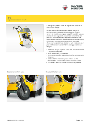Швонарізники Wacker Neuson BFS 1345 Az