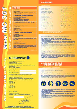 Швонарізники Cuts Diamant MC 351 HD