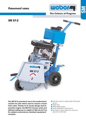 Швонарізники weber mt SM 57-2