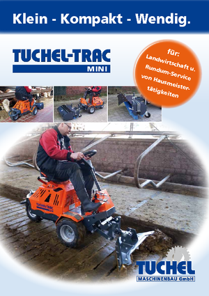 Муніципальний багатофункціональний транспортний засіб Бензин Tuchel Mini H8