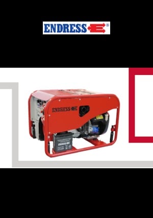 Бензинові електрогенератори Endress ESE 1306 DHG-GT ES ISO Duplex