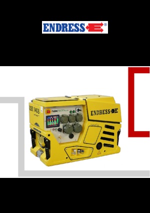 Бензинові електрогенератори Endress ESE 1408 DBG ES DIN Super Silent Plus