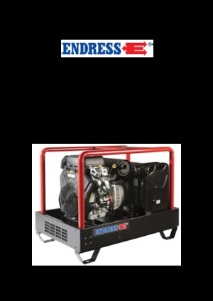 Бензинові електрогенератори Endress ESE 2006 DBS-GT ES 