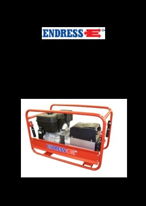 Бензинові електрогенератори Endress ESE 704 SHS-AC / 60-200 A 