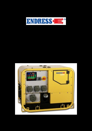 Бензинові електрогенератори Endress ESE 957 DBG ES DIN Super Silent