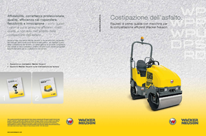 Односпрямовані віброплити Wacker Neuson WP 1030 A