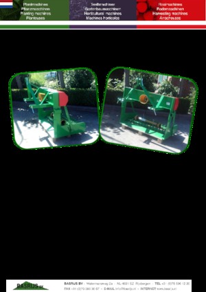 Зернозбиральні комбайни Basrijs Plantslifter BRS/D220G