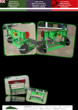 Зернозбиральні комбайни Basrijs Plantslifter BRS/E135
