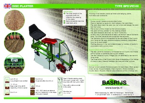 Саджалка Basrijs Deep planter for one bed