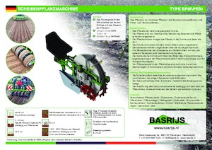 Саджалка Basrijs Disc planter 560