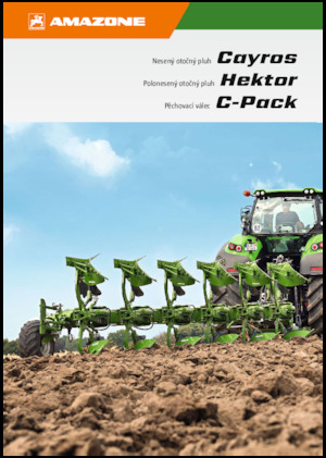 Плуги Amazone Cayros XS 6-850 VS