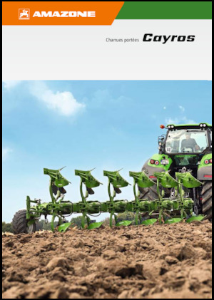 Плуги Amazone Cayros XS 6-850 VS