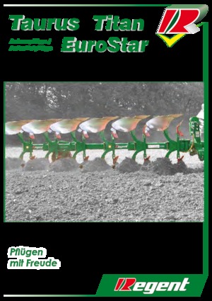 Плуги Regent EuroStar 400