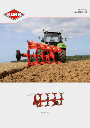 Плуги Kuhn Master 103 3E