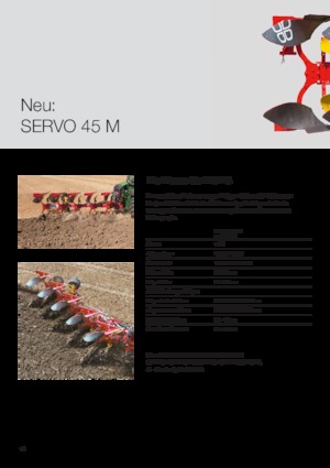 Плуги Pöttinger Servo 45 M
